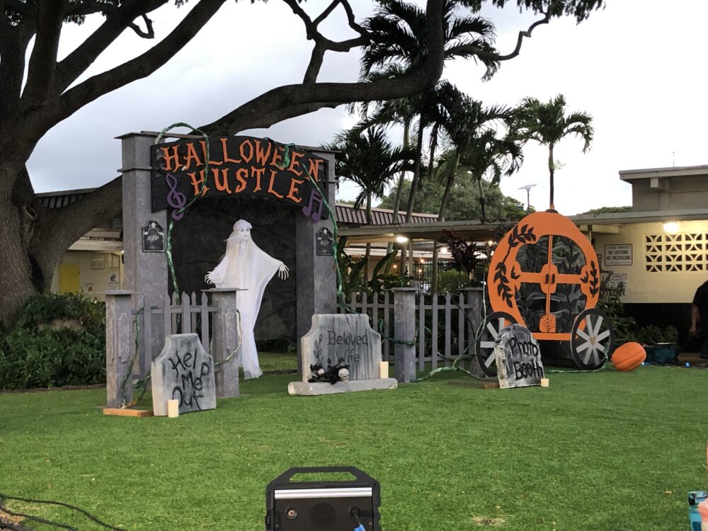 ハワイの小学校のハロウィンイベント